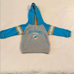 Like New Infant NFL Miami Dolphins Sweatshirt